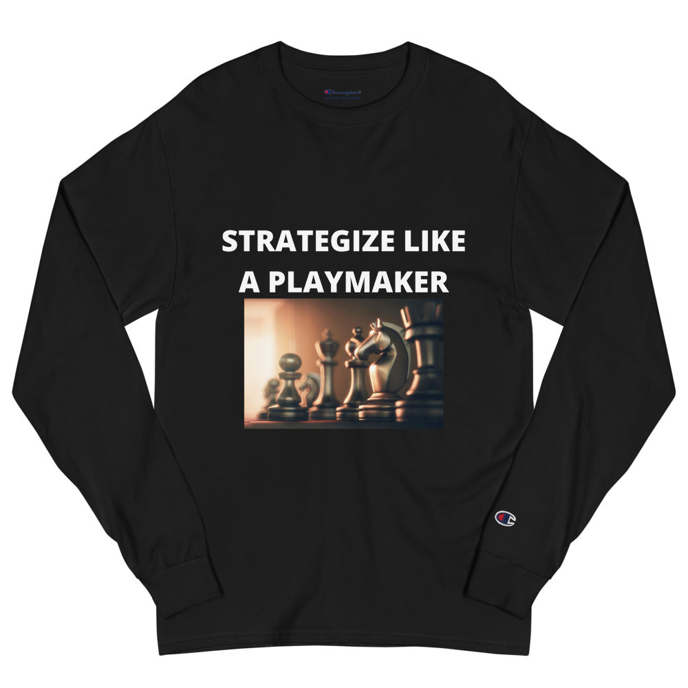 Strategize Men's Champion Long Sleeve Shirt