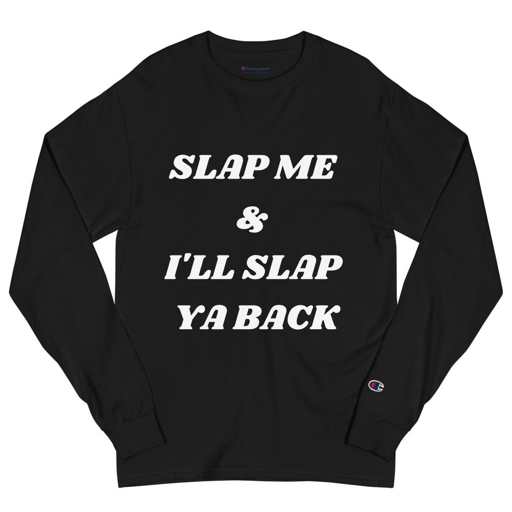 SLAP ME Men's Champion Long Sleeve Shirt