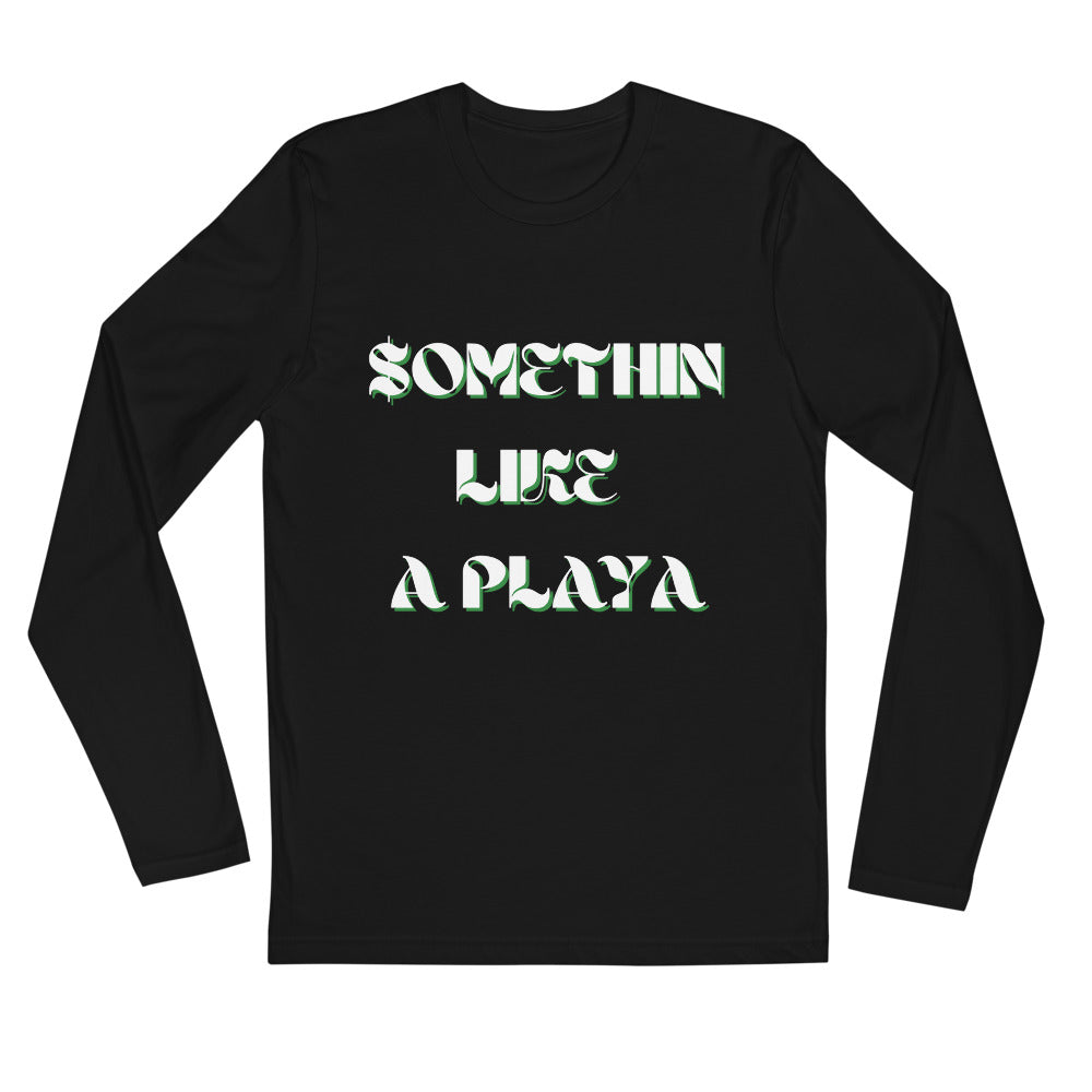 Playa Long Sleeve Fitted Crew