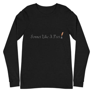 Sonnet Unisex Long Sleeve Tee