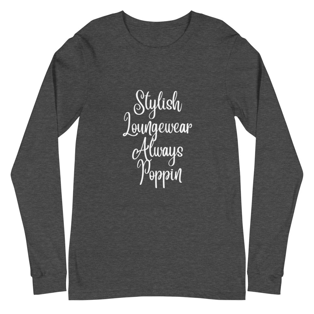 Stylish Unisex Long Sleeve Tee