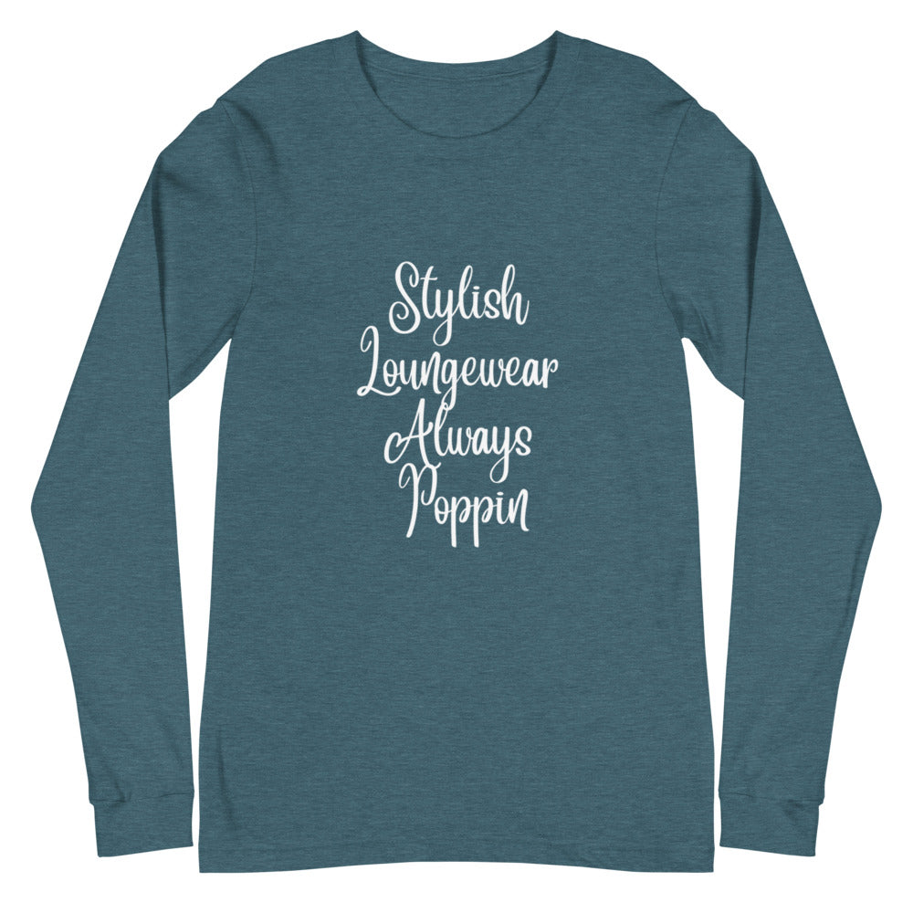 Stylish Unisex Long Sleeve Tee