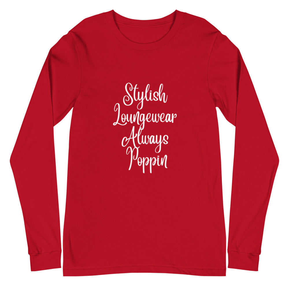 Stylish Unisex Long Sleeve Tee