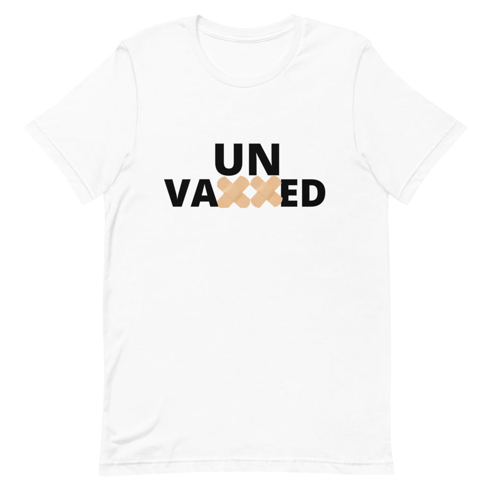 Unvaxxed  White Short-Sleeve Unisex T-Shirt